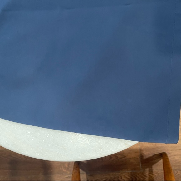 Prada Italy Dark Navy  Classic Pensil Midi Skirt Size EU 38, US 6 - Picture 7 of 15